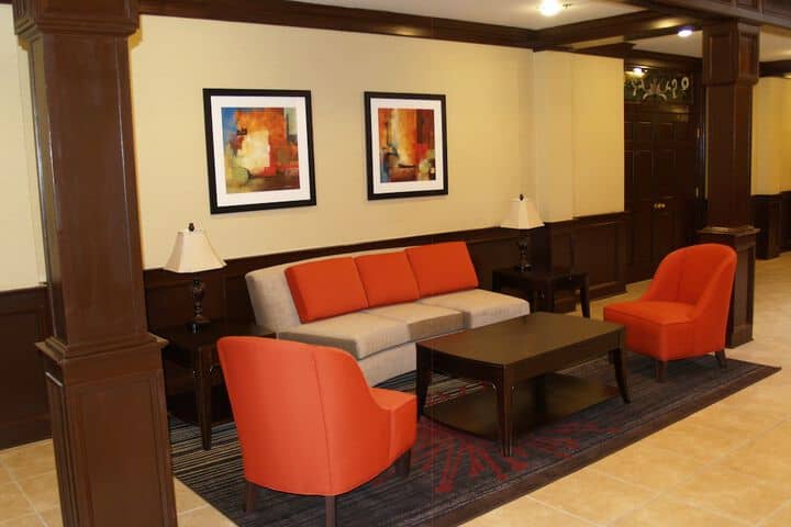 Lobby sitting area